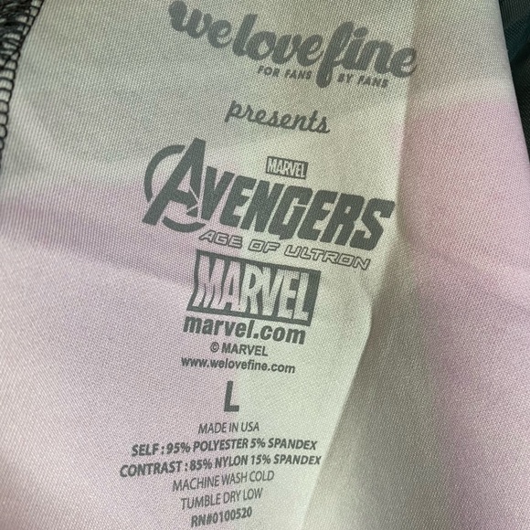 Marvel Hawkeye Bodycon Mesh Back Dress Cosplay Large Fandom - Picture 2 of 9